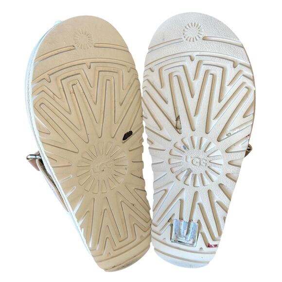 UGG Suede Clog Platform Mules Goldenstar Sand - Picture 11 of 11